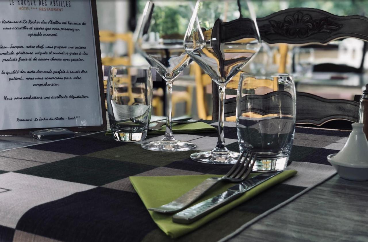 Hotel Lou Caleu Restaurant Le Rocher Des Abeilles Saint-Martin-de-Castillon エクステリア 写真