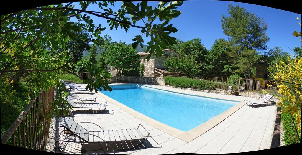 Hotel Lou Caleu Restaurant Le Rocher Des Abeilles Saint-Martin-de-Castillon エクステリア 写真